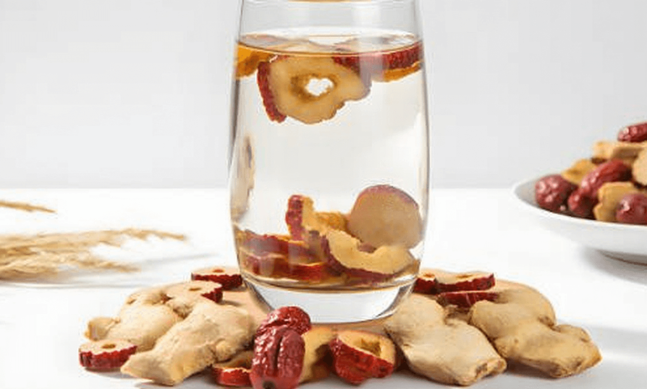 Five Benefits of Chenpi, Dried Ginger, and Red Date Tea