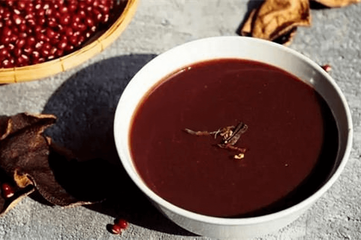 Red Bean Dried Tangerine Peel Rock Sugar Drink
