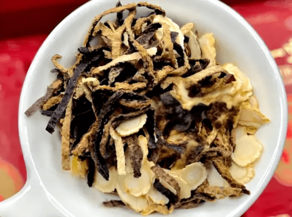 Chenpi, Ginger, Licorice, Perilla, and Brown Sugar Drink