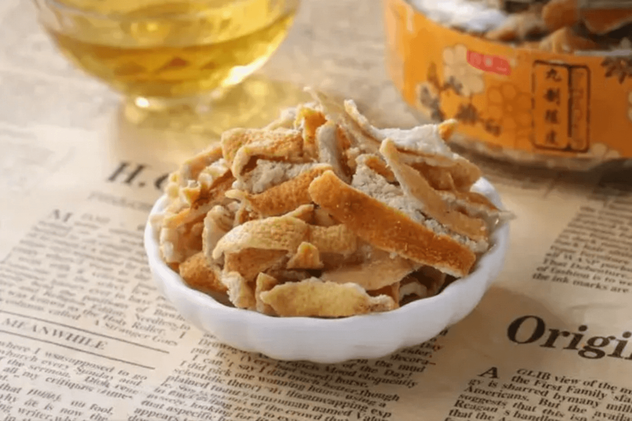 九制陈皮的家庭制作流程